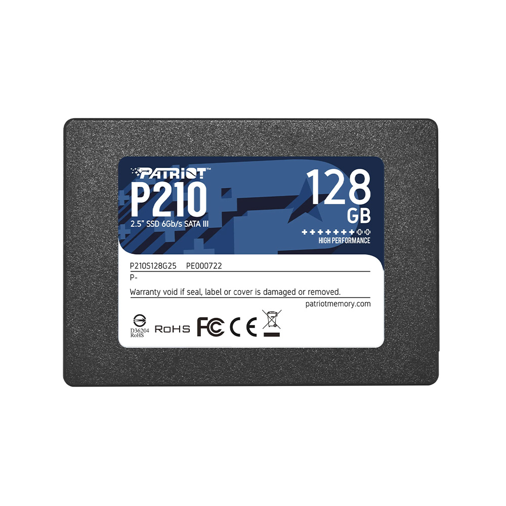 حافظه اس اس دی پاتریوت مدل P210 با ظرفیت  128 گیگابایت