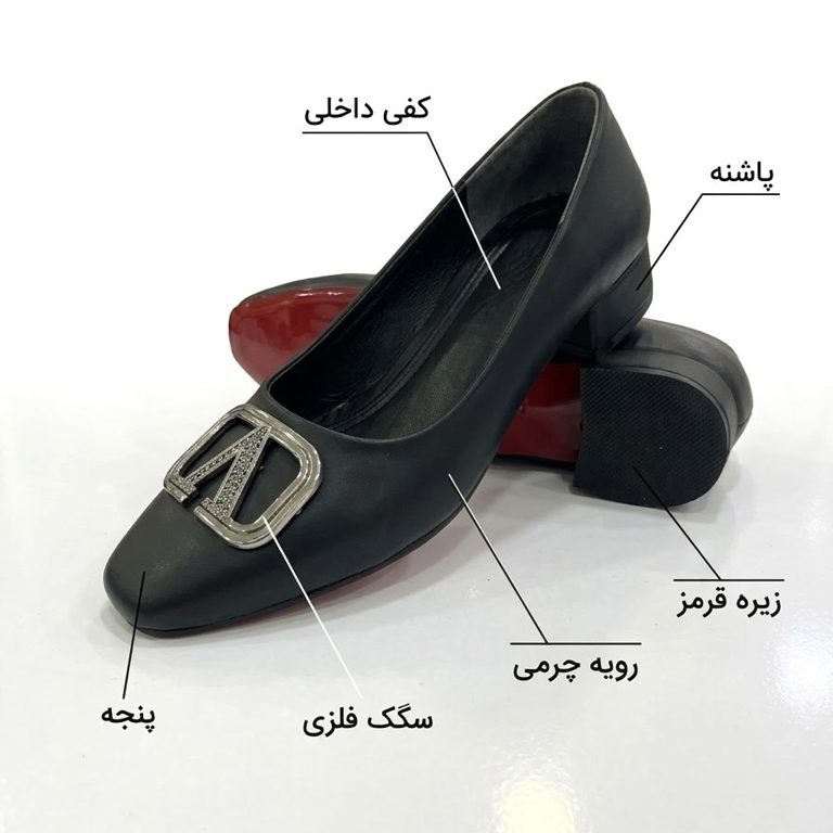 کفش پاشنه کوتاه valentino 